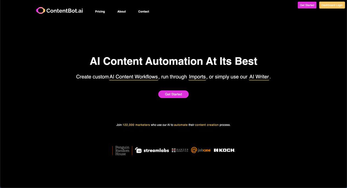 ContentBot - best AI script writers