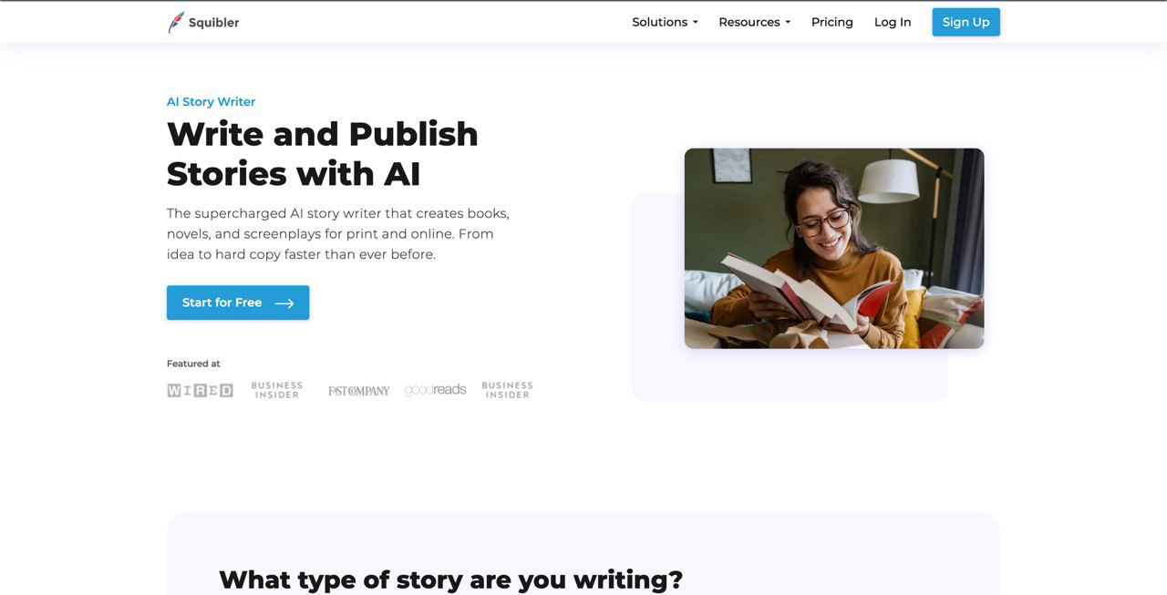 Squibler - best AI script writers