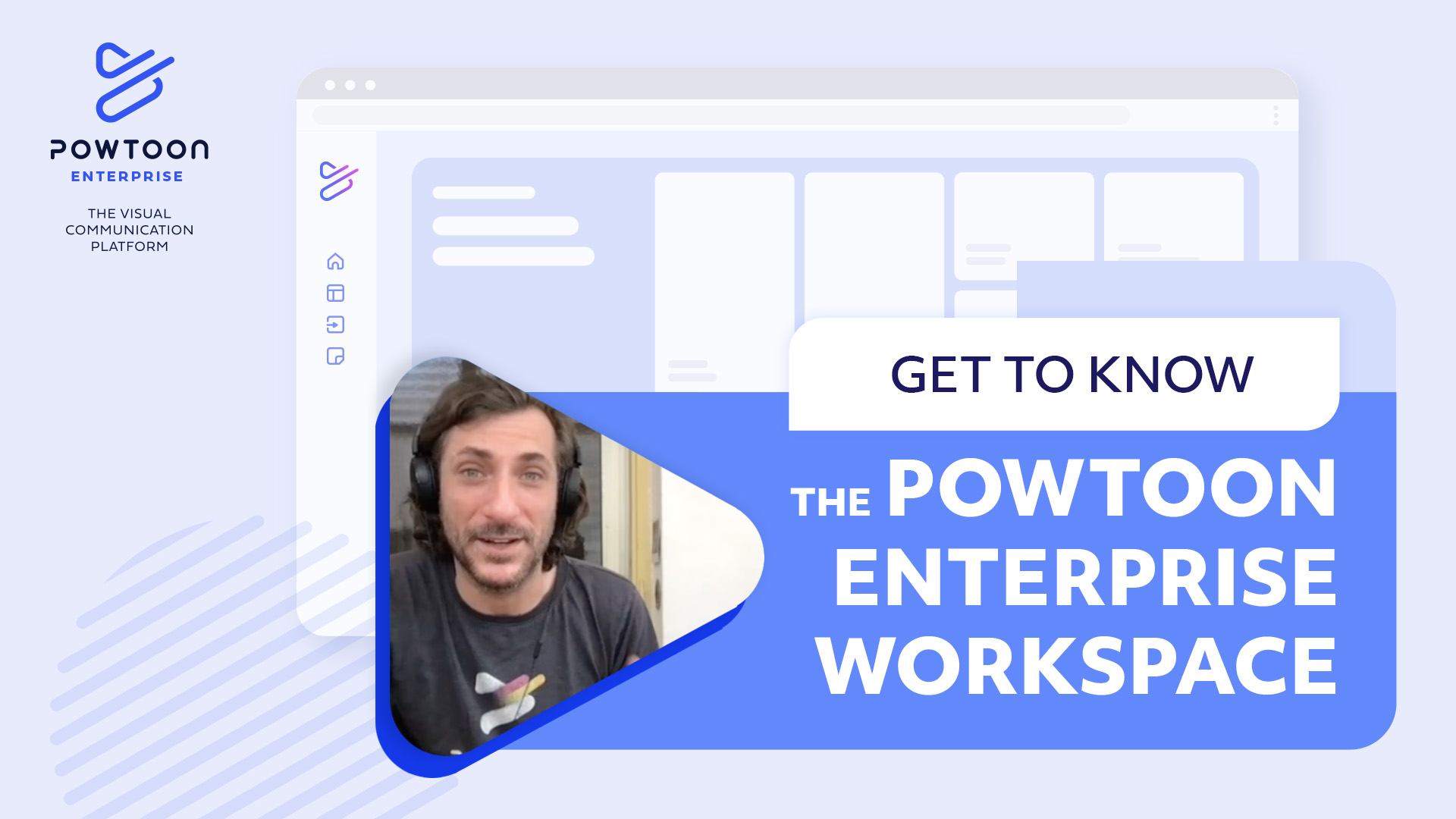 Powtoon enterprise workspace tour